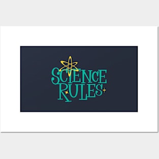 Science Rules Posters and Art